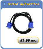 1.8m SVGA Monitor Lead