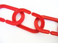 image of plastic chain links