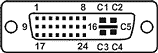 DVI connector pin number diagram