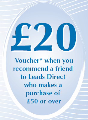£20 voucher when you recommend a friend to Leads Direct